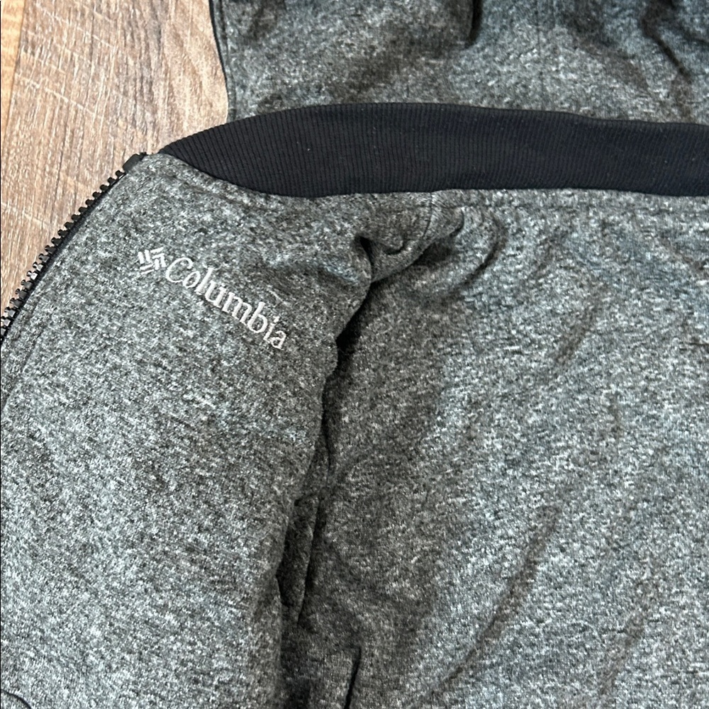 Columbia Lined Toddler Reversible Jacket Black Gray Lining Inside Size XXS - Picture 8 of 15
